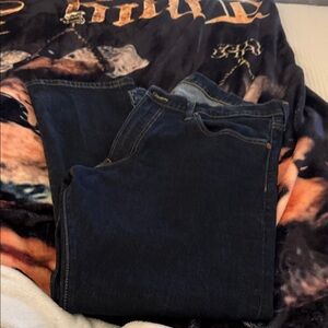 Polo Ralph Lauren Men's Dark Blue stretch straight leg Jeans-36x30